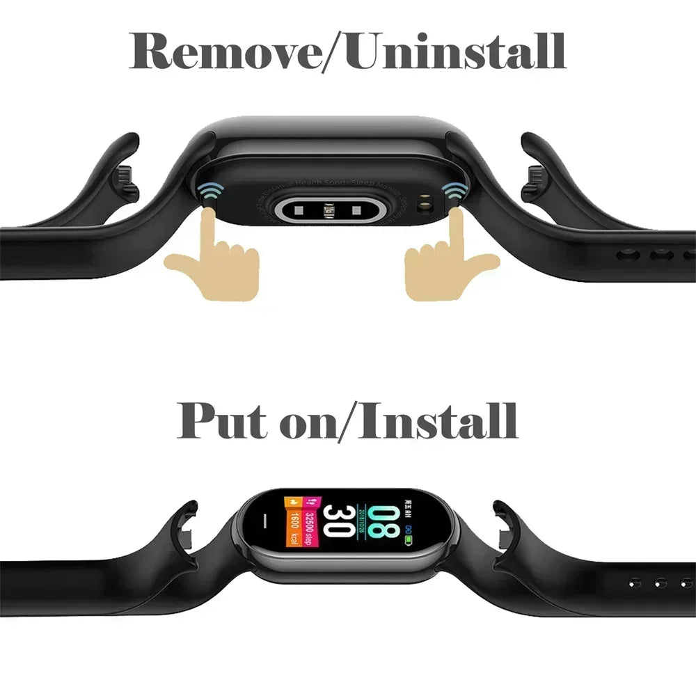 Silicone Strap for Xiaomi Mi Band 10 9 8 Strap NFC