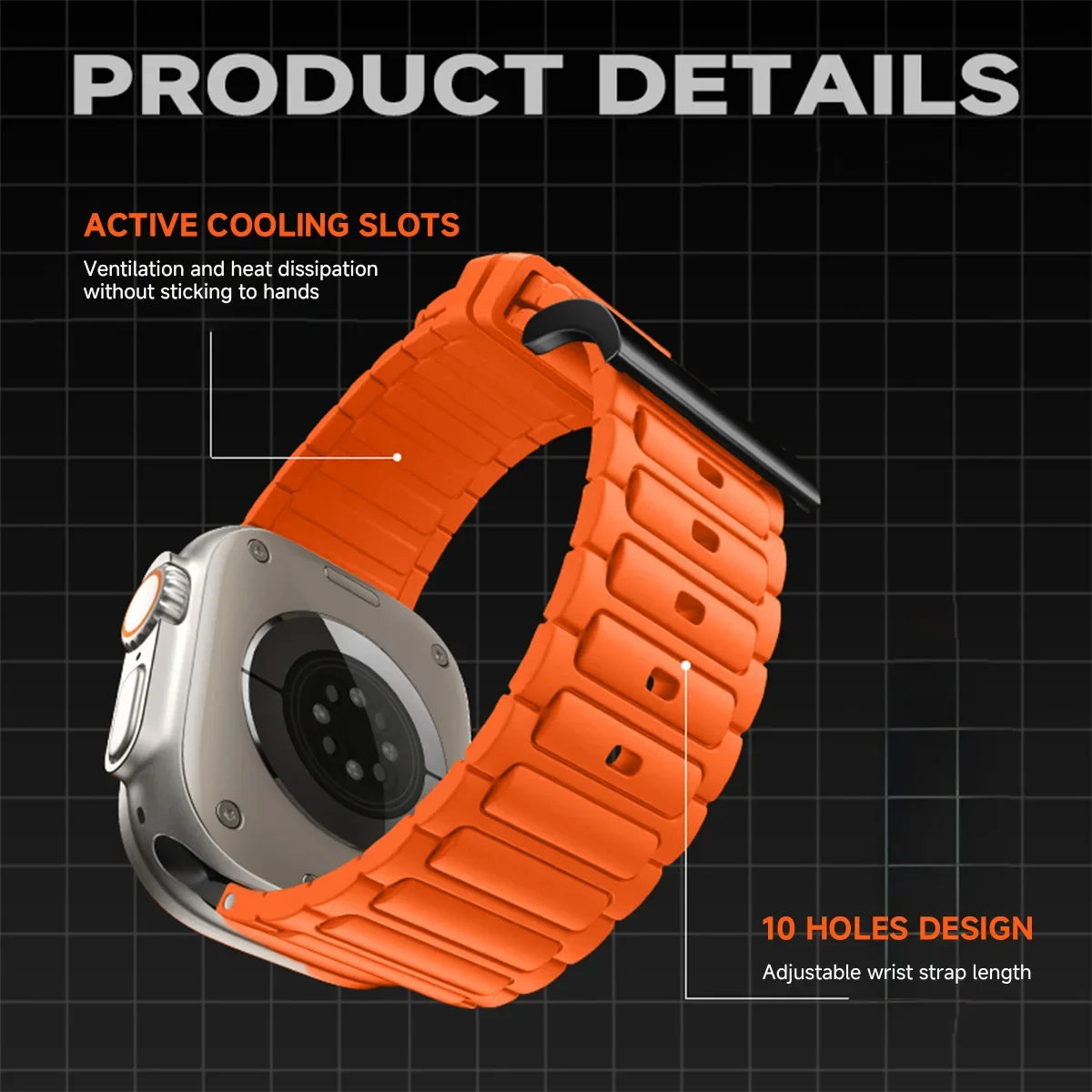 Metal Integration Band for Apple Watch Ultra