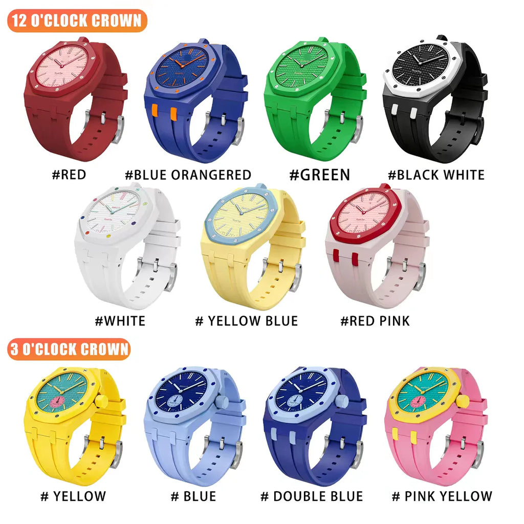 For Audemars Piguet AP x Swatch Royal POP Pocket Watch Strap