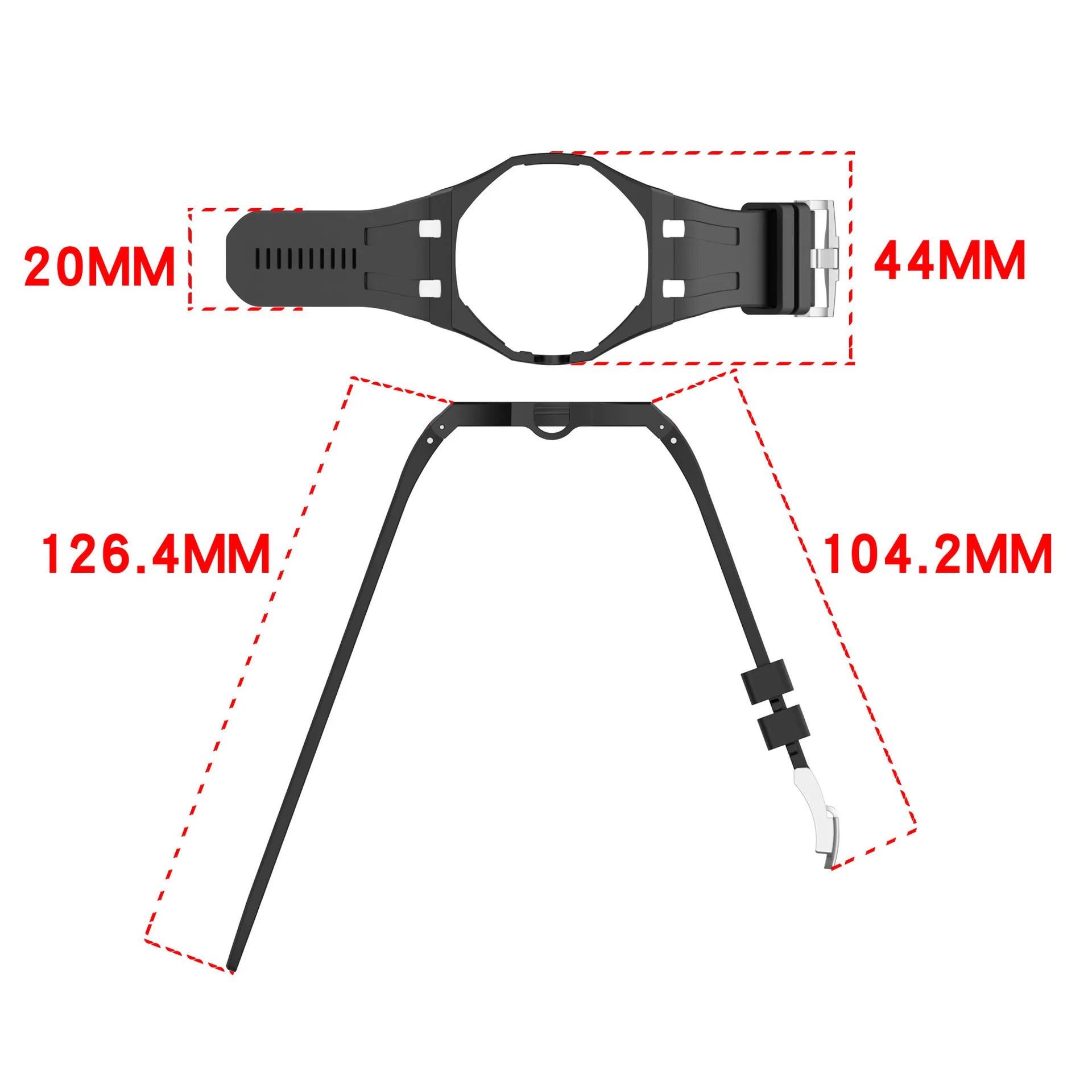 For Audemars Piguet AP x Swatch Royal POP Pocket Watch Strap