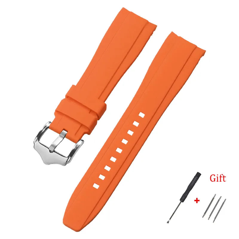 for swatchXomega luxury silicon bracelet